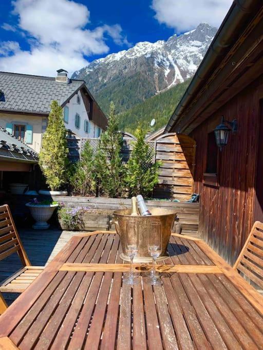 90M2 Hypercentre, Terrace, Next To Ski Lift Chamonix Bagian luar foto